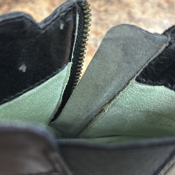 Salvia Ankle Boots Black Butter Nappa Leather Style Rhonda Size 37 USA 6.5 - 7 - Picture 3 of 9